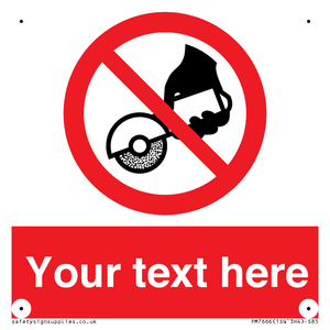 Custom Do not use with hand held grinding machine